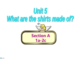 新目标Go+for+it版+九年级++Unit+5+What+are+the+shirts+made+of+Section+A1a-2c+（共12张PPT）