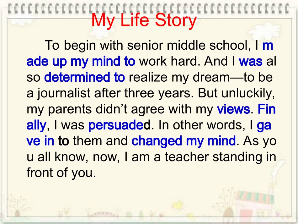 人教版Book1unit3Vocabulary_第2页