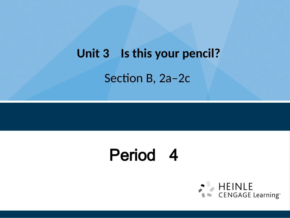 新目标七年级英语上册《Unit3Isthisyourpencil》课件4_第1页