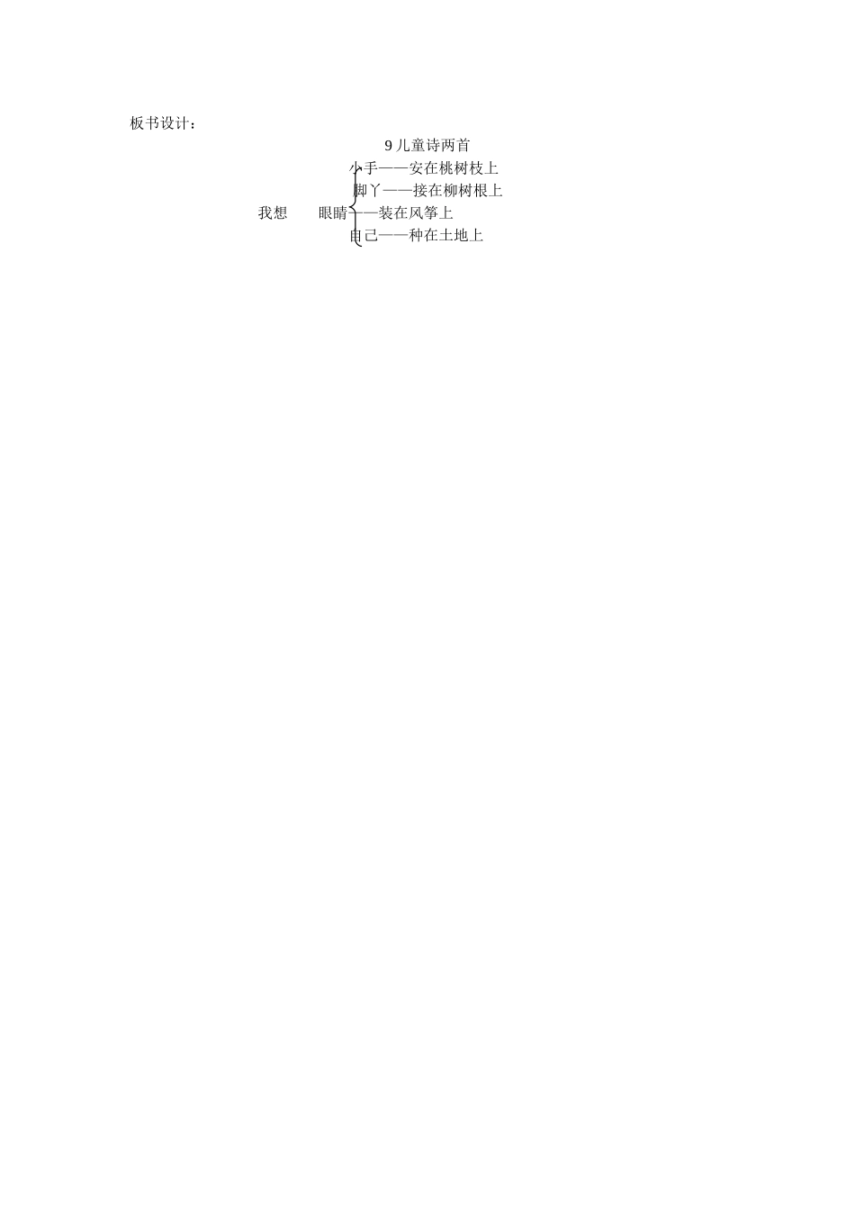 《儿童诗两首》教学设计_第2页