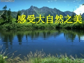 感受大自然之美
