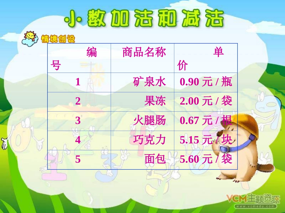 小数的加法和减法 (3)_第2页