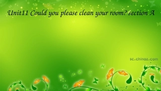 unit_11could_you_please_clean_the_room__课件