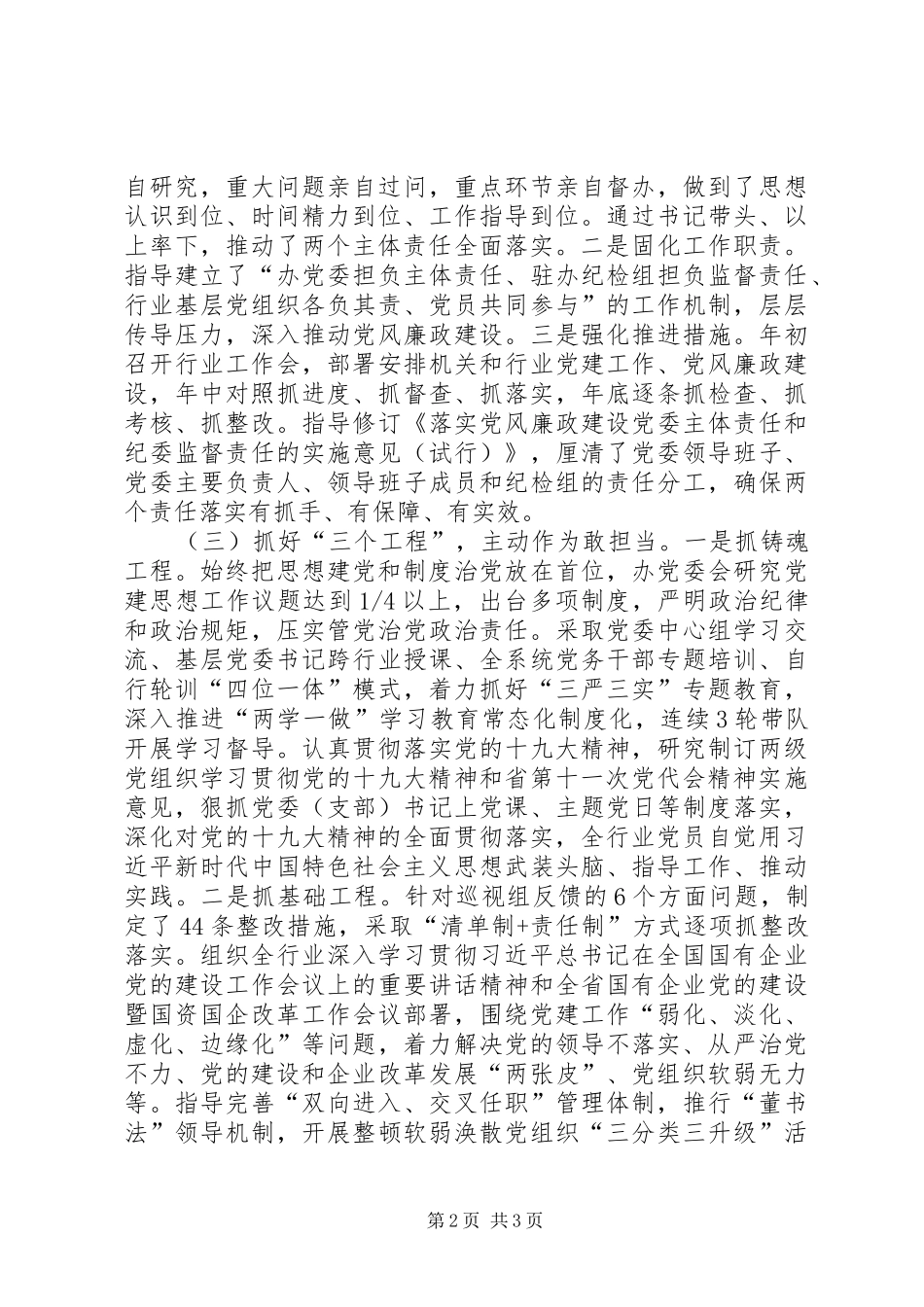 党委书记述职报告_第2页