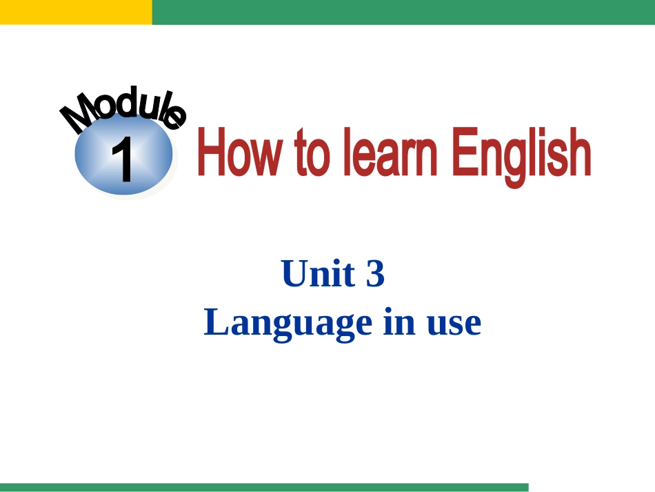 新版外研社英语八年级上册Module_1__How__to__learn_English_Unit_3课件_第2页