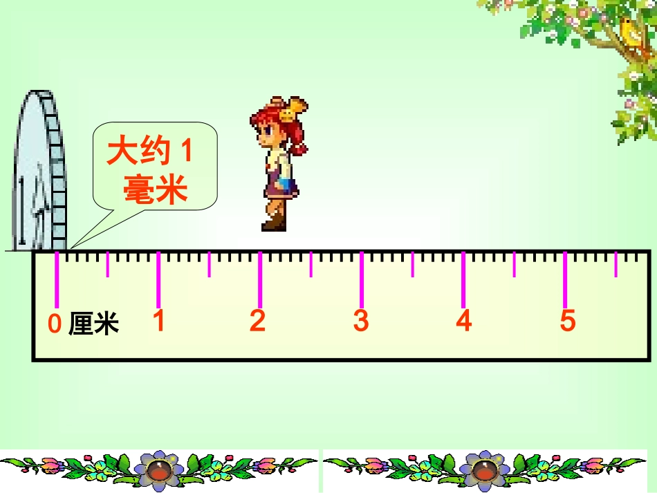 人教版小学数学三年级上册第一单元《毫米+分米的认识》课件[1]_第3页