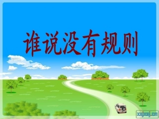 《谁说没有规则》课件 (2)
