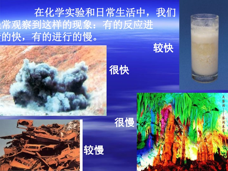 化学反应速率汇报课_第2页