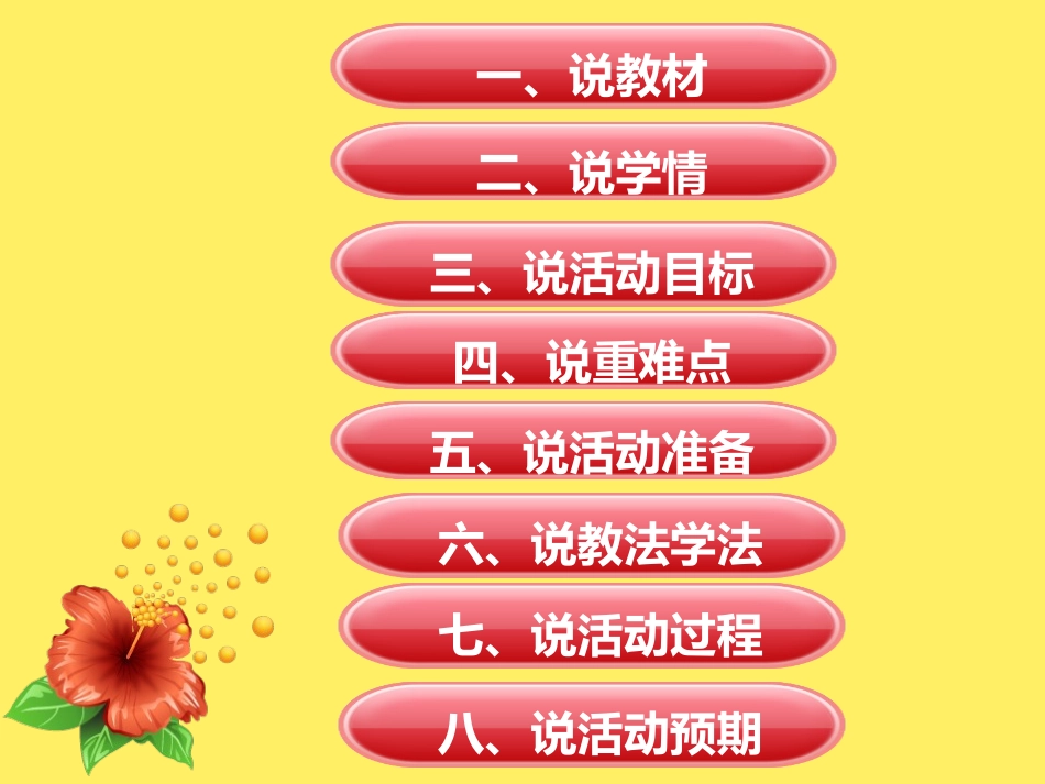 幼儿园大班数学分一分5的分解组成说课稿课件PPT_第2页