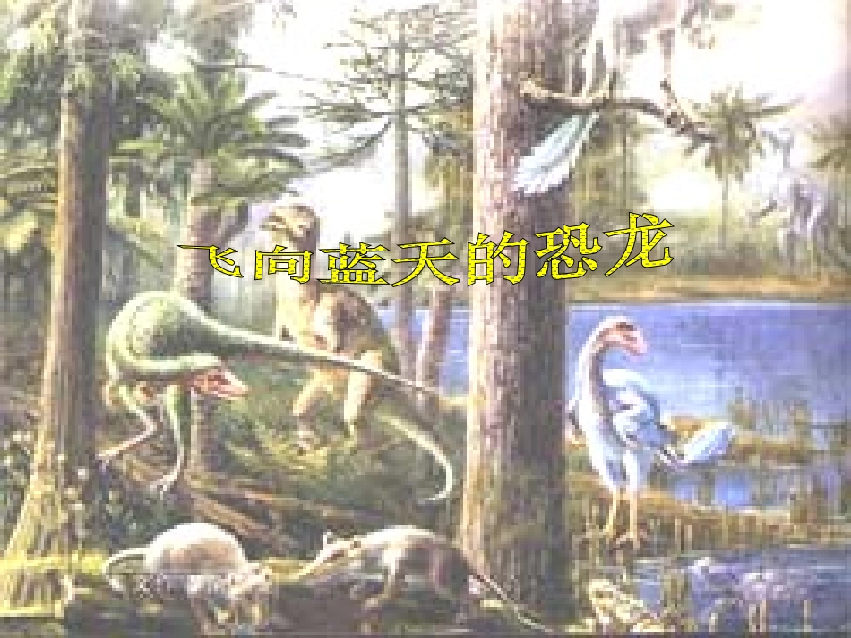飞向蓝天的恐龙 (2)_第1页