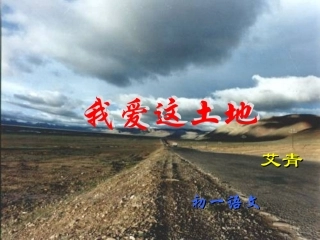 我爱这土地语文(恢复)