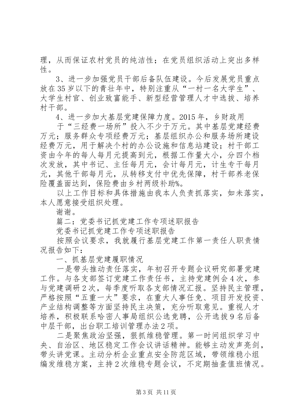 党委书记述职报告 (26)_第3页