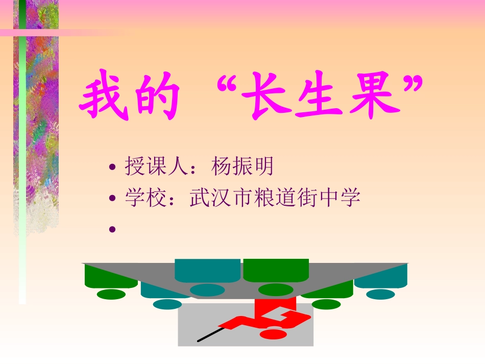 《我的“长生果”》PPT课件_第1页