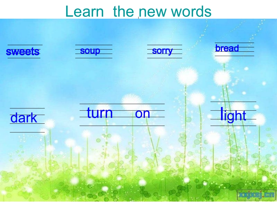 外研版英语四年级上册CanIhavesomesweetPPT_第2页