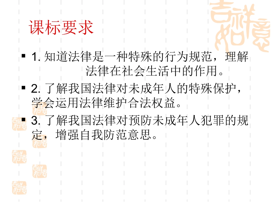 中考政治法律专题复习课件_第3页