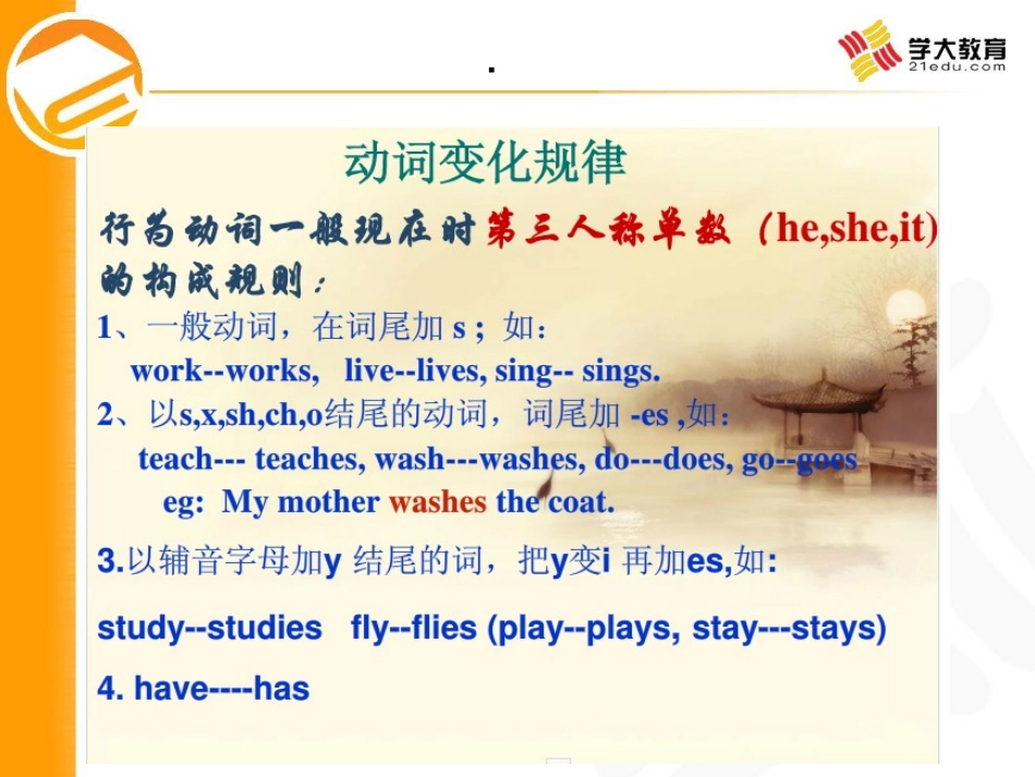 一般现在时的PPT_第3页