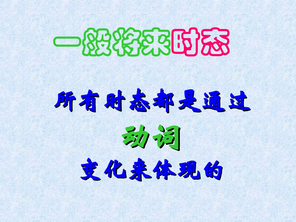 一般将来时课件(PPT)_第2页