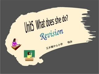 Unit5《Whatdoesshedo》课件