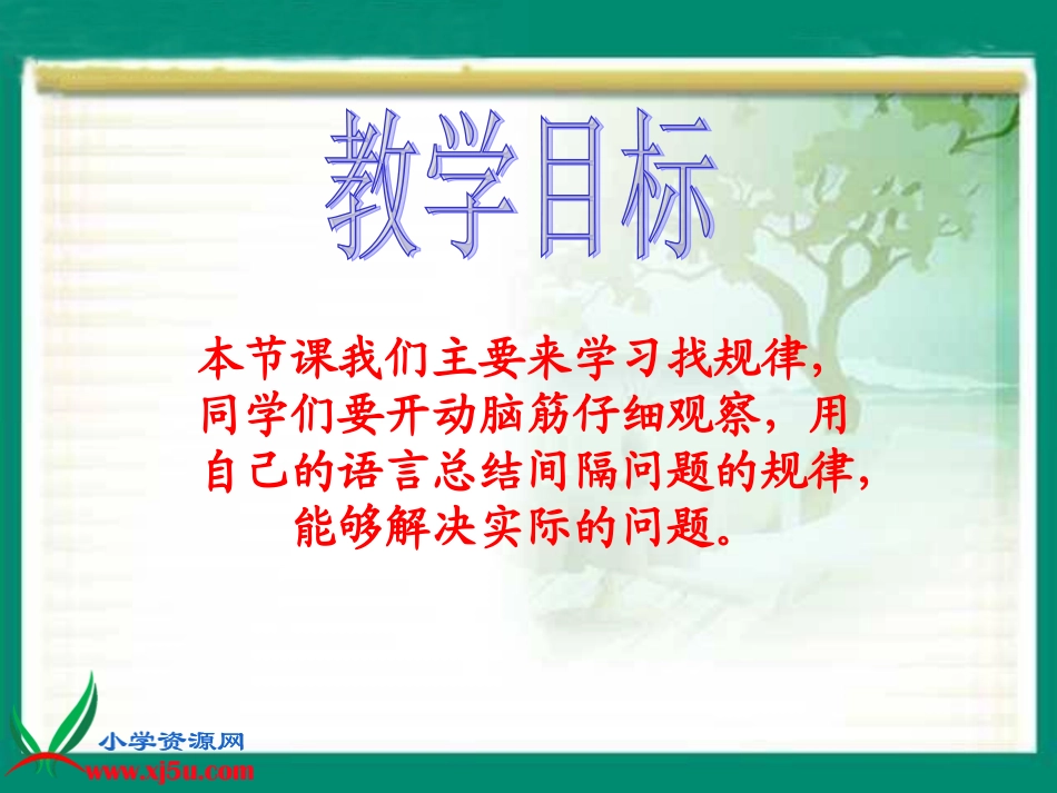 苏教版数学四年级上册《找规律》PPT课件之一_第2页