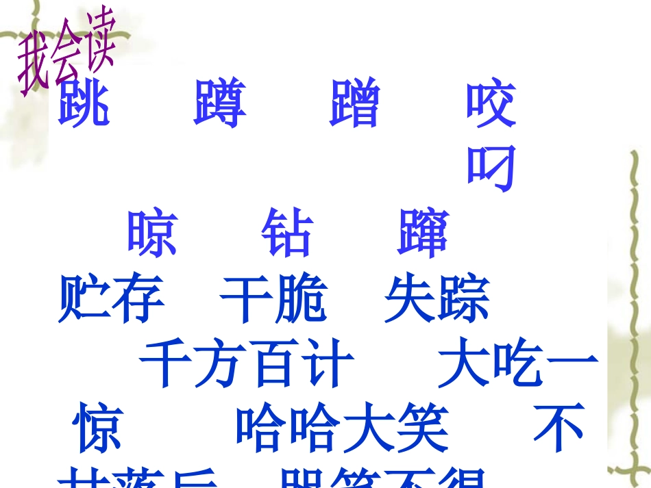 一只松鼠跑进我们家来_第3页