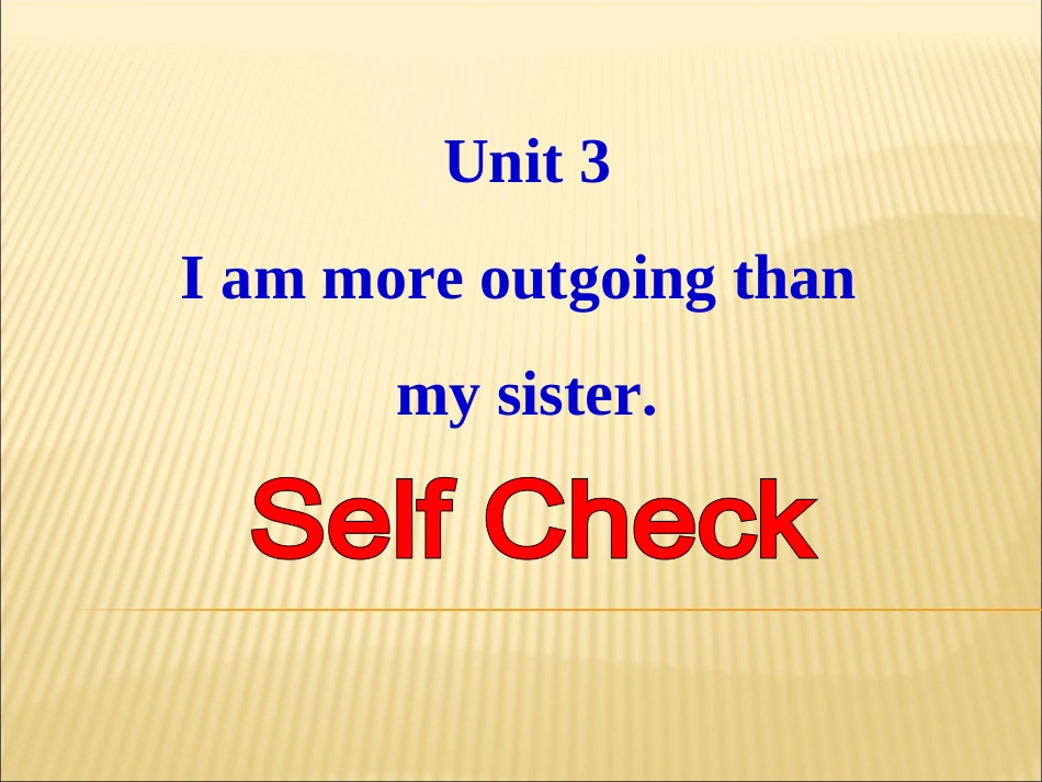 新目标英语八年级上Unit3--SelfCheck_第2页