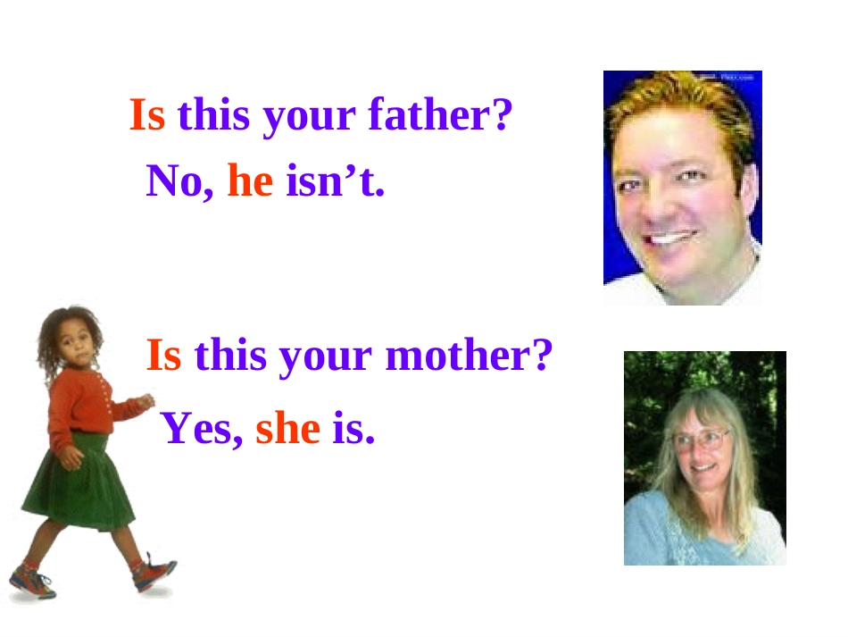 七年级英语上册Unit2课件_第2页