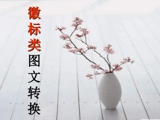 上课2：徽标类图文转换