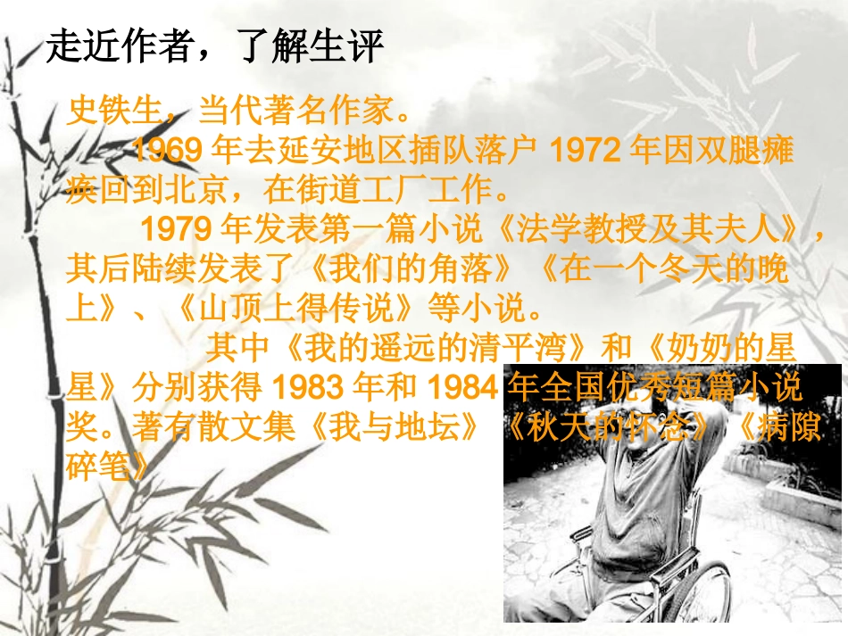 秋天的怀念课件12_第3页