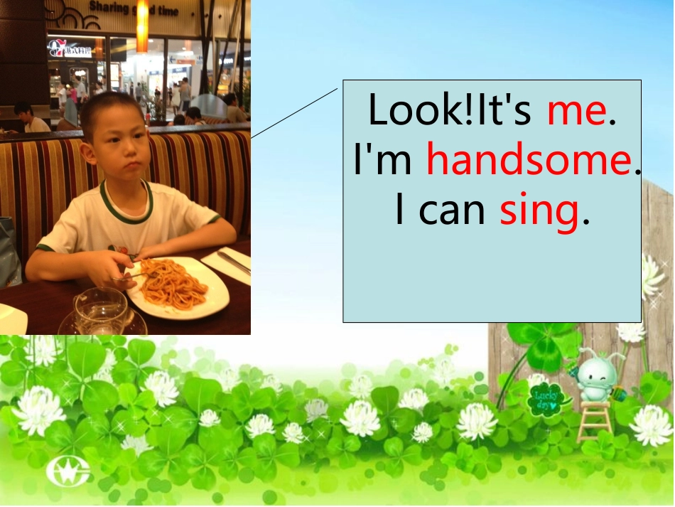 小学一年级英语myfamily_第3页