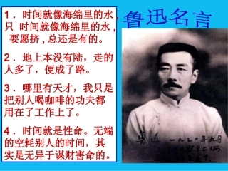 (使用)我的伯父鲁迅先生课件2