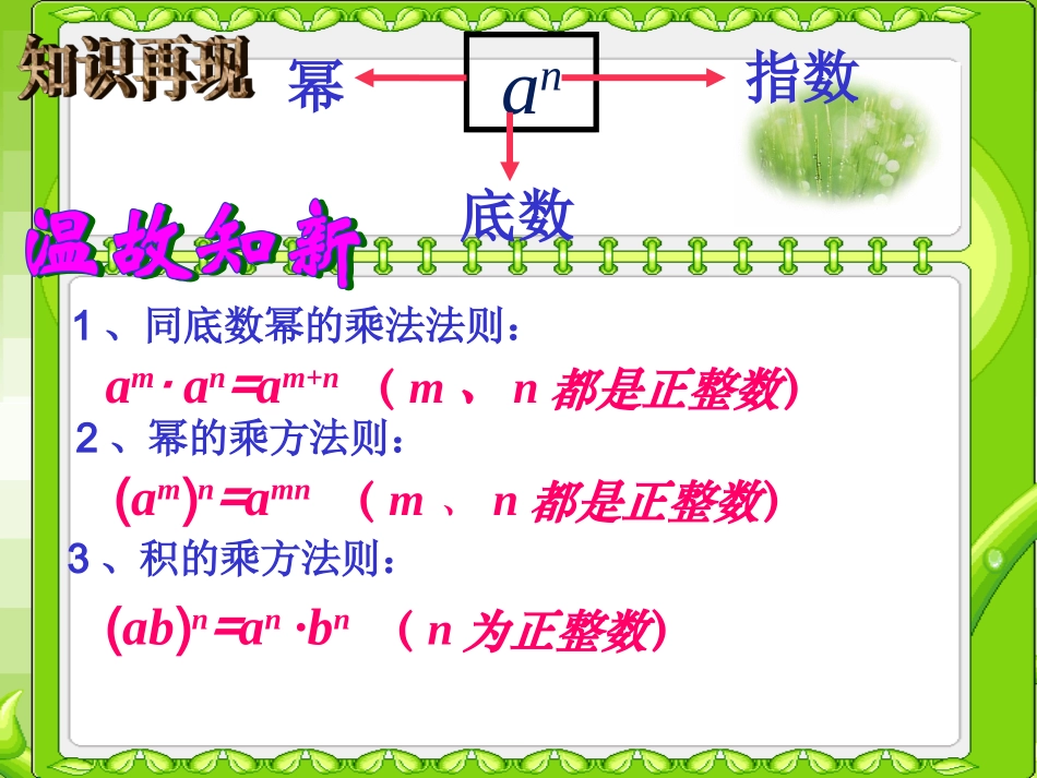 整数指数幂一（同底数幂的除法）_第2页