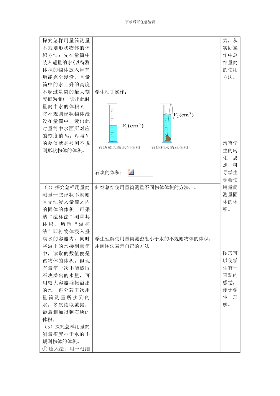 《测量物质的密度》教学设计_第2页
