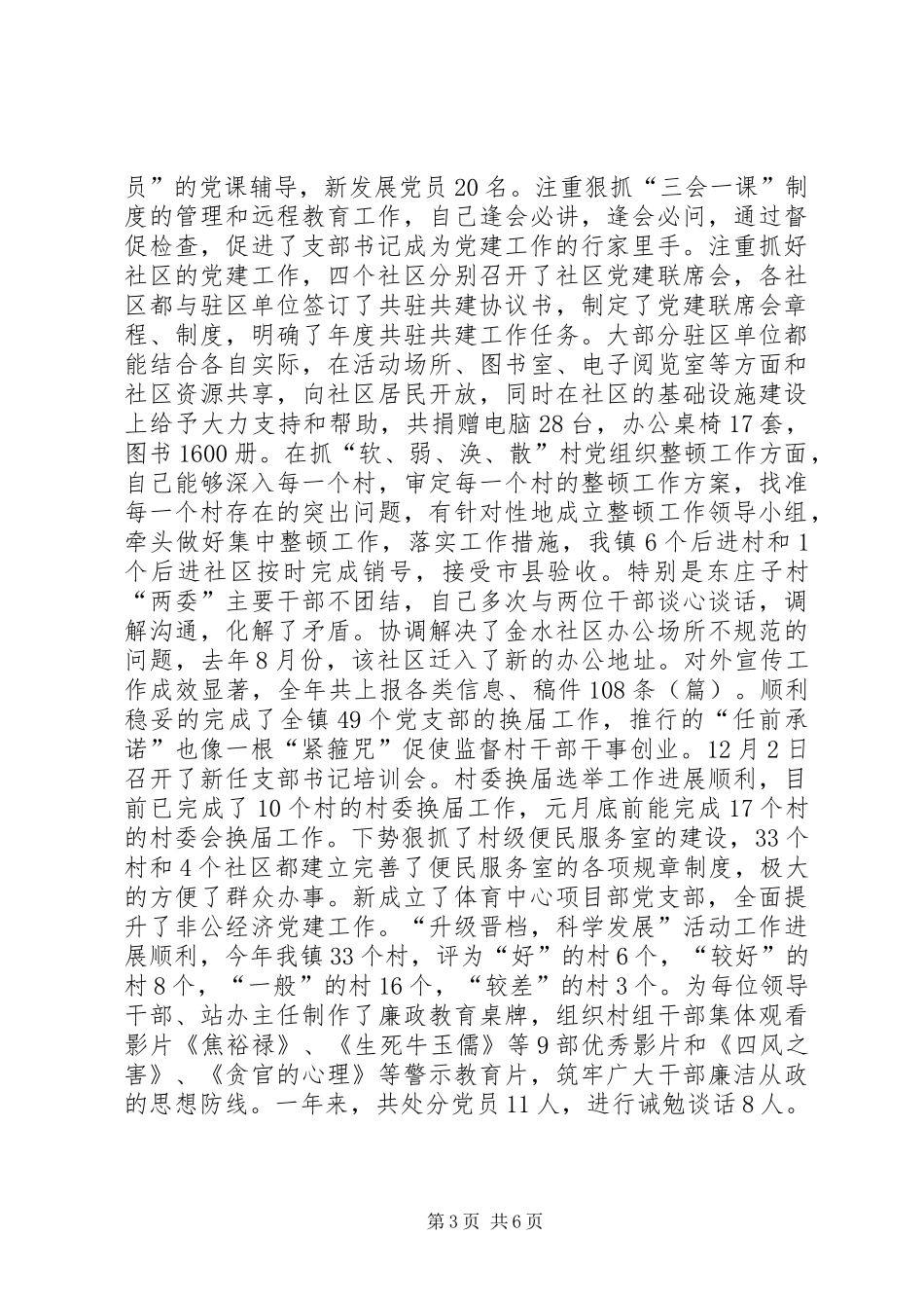 党委书记述职报告 (41)_第3页