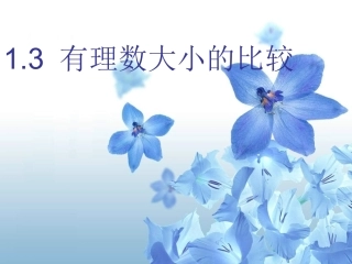 有理数大小的比较 (2)