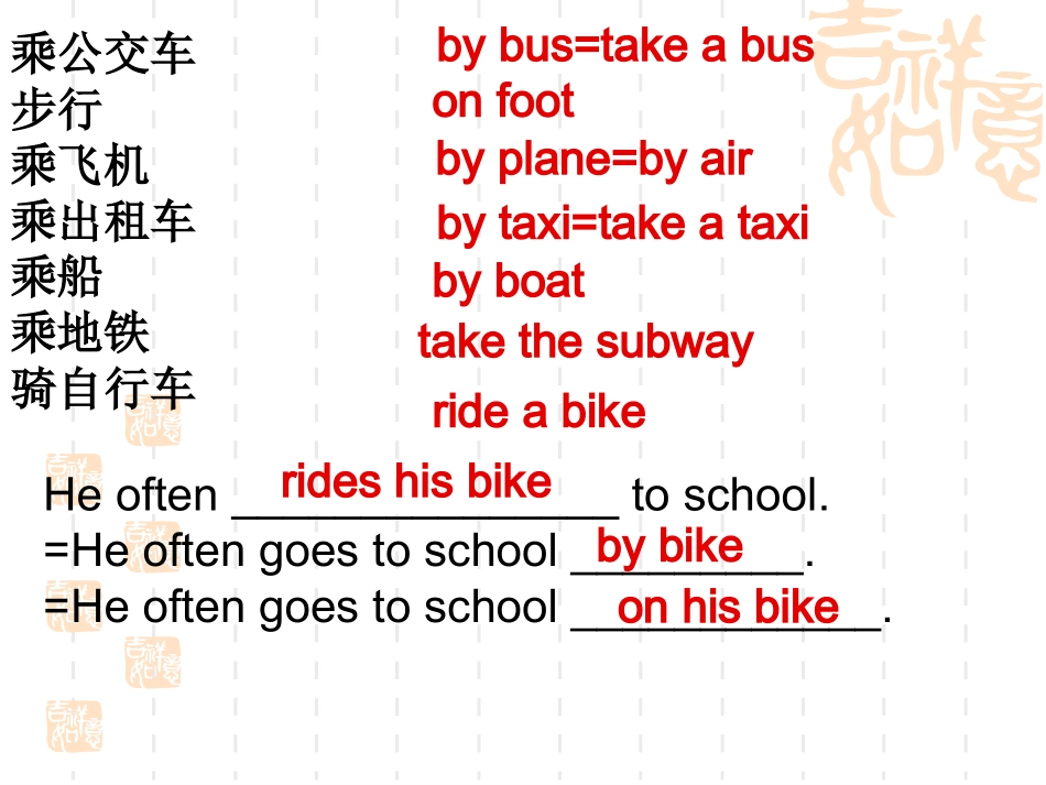 新目标(Goforit)版8AUnits3-4复习课件_第3页