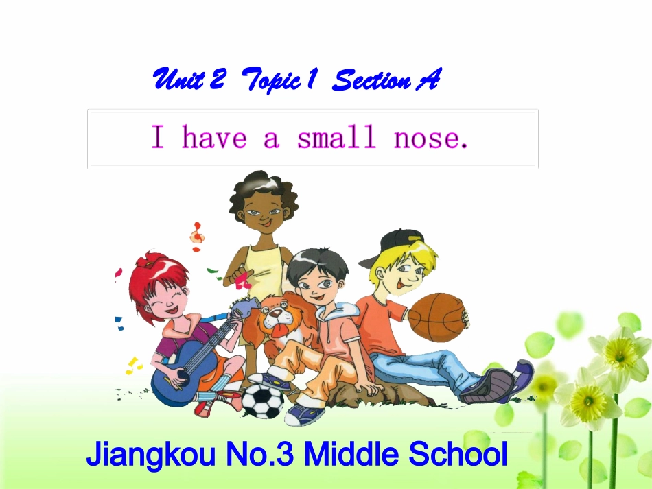 仁爱英语七年级上册Unit2__Topic1的课件_第1页