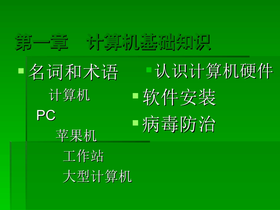 微机操作基础课件(哈工美韩璐璐)_第2页