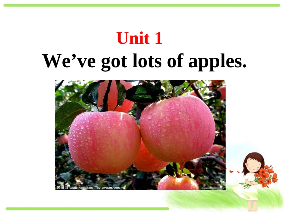 外研版七年级上册（2012年秋使用）Module4Unit1We’vegotlotsofapples-36383_第2页