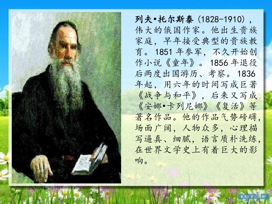 人教版六年级《穷人》课件_第2页