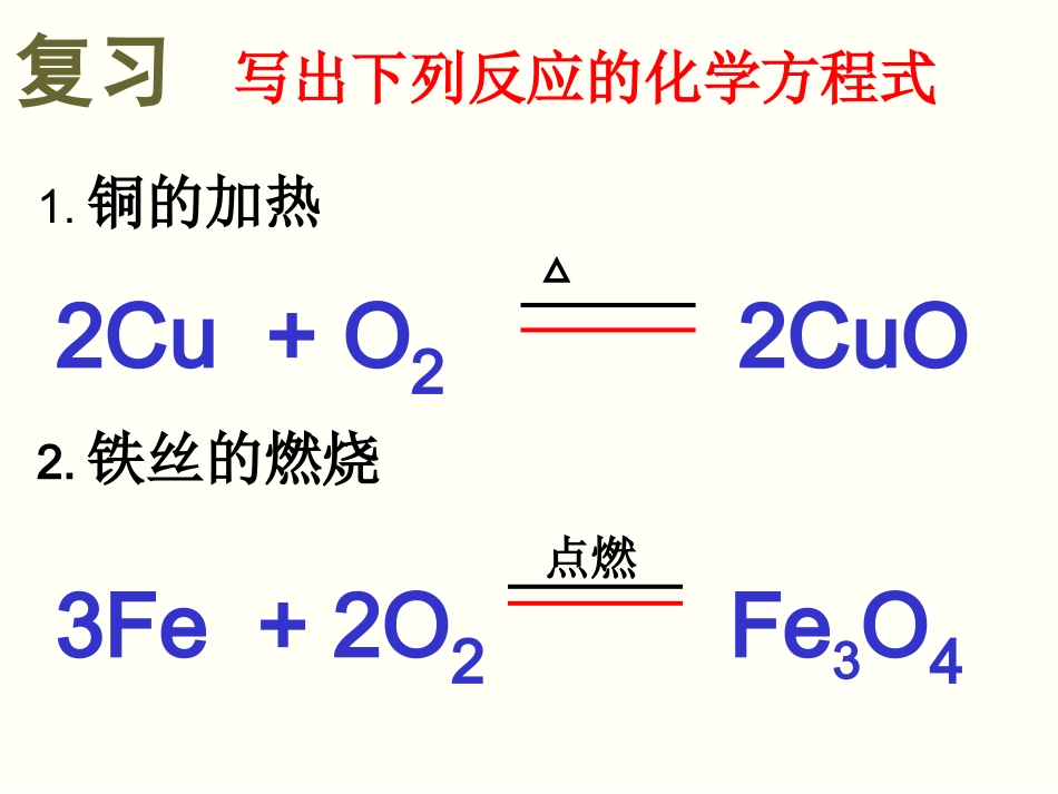九年级化学第1章复习课件_第2页