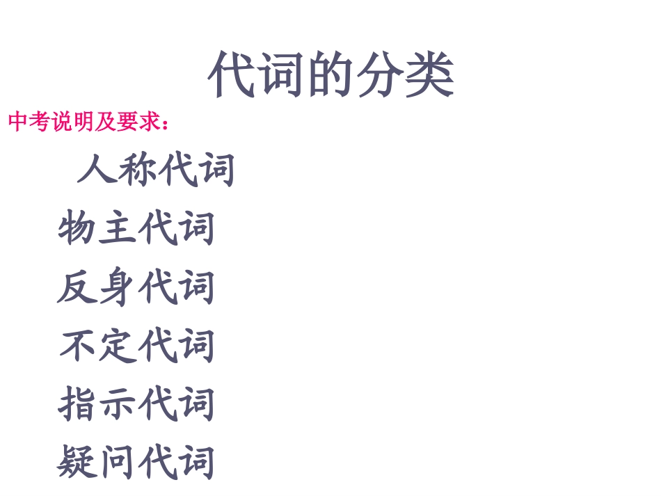 中考英语复习课件代词_第2页