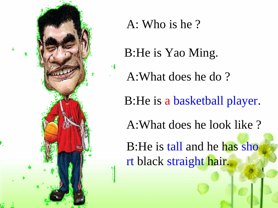 七下unit9What_does_he_look_like_第一课时_第2页