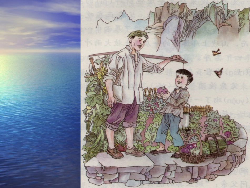 人教新课标四年级语文下册《父亲的菜园1》PPT课件_第3页