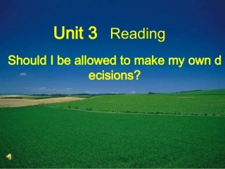 九年级英语Unit3_Reading_新课标_人教版111