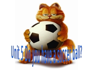 新目标七年级英语上册第5单元课件