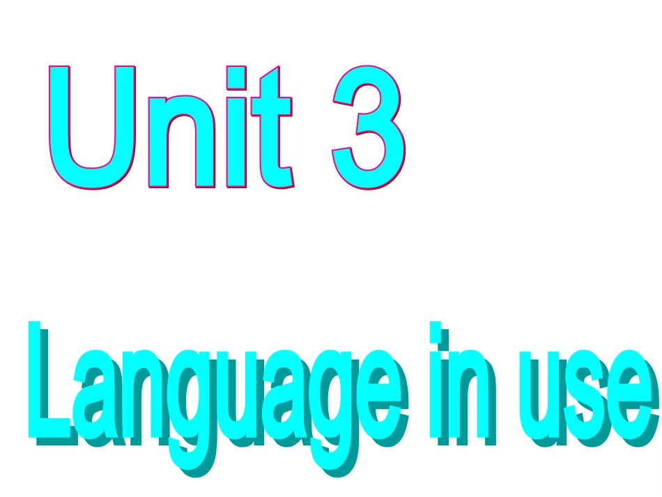 外研版八上M5-Unit3_第2页