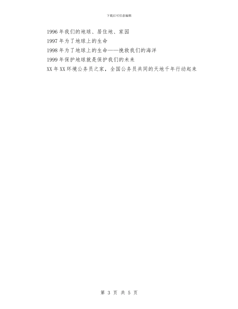 世界地球日回顾-1972年第一次国际环保大会斯德哥尔摩会议召开与世界地球日回顾-1972年联合国环境规划署成立_第3页