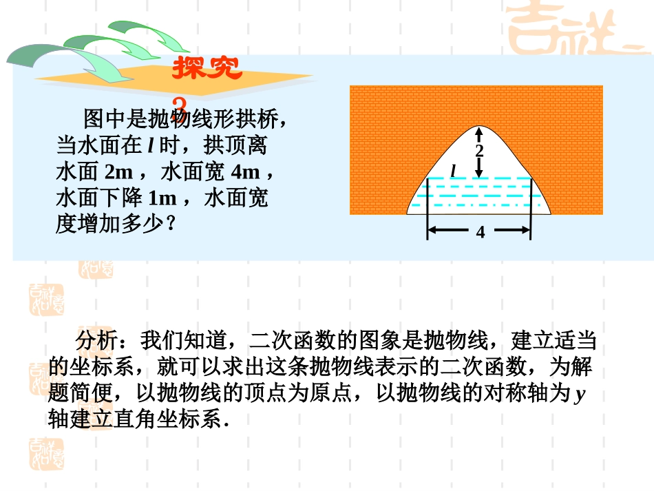 （课件3）263实际问题与二次函数_第2页