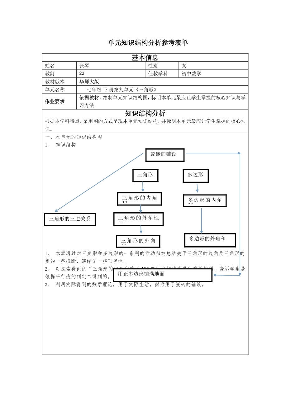 （2）普通教师：绘制知识结构图_第1页