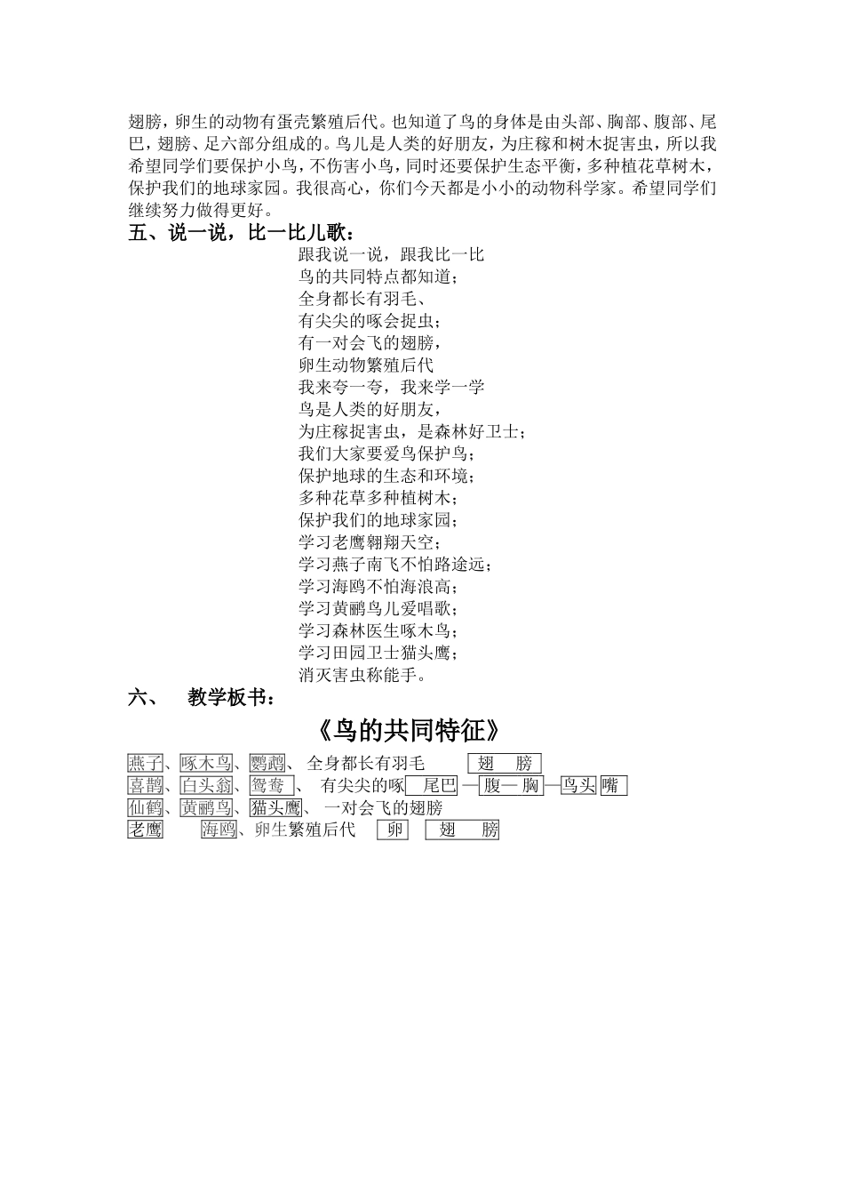 鸟的共同特征_第2页